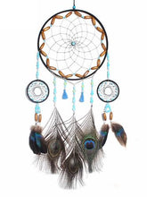 Load image into Gallery viewer, Home Decoration Dream Catcher With Lights Feathers Hand-Woven Ornaments Birthday Graduation Gift Wall Hanging Decor For Car
