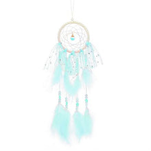 Load image into Gallery viewer, Home Decoration Dream Catcher With Lights Feathers Hand-Woven Ornaments Birthday Graduation Gift Wall Hanging Decor For Car