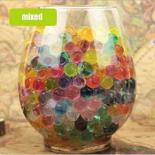 Load image into Gallery viewer, 100pcs/bag Crystal Soil Mud Hydrogel Gel Kids Children Toy Water Beads Growing Up Orbiz Water Balls Wedding Home Decor Potted F