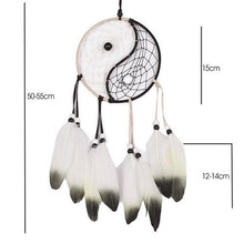 Load image into Gallery viewer, Home Decoration Dream Catcher With Lights Feathers Hand-Woven Ornaments Birthday Graduation Gift Wall Hanging Decor For Car