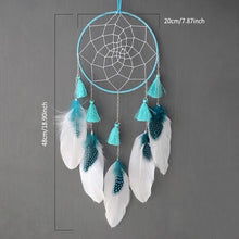 Load image into Gallery viewer, Home Decoration Dream Catcher With Lights Feathers Hand-Woven Ornaments Birthday Graduation Gift Wall Hanging Decor For Car